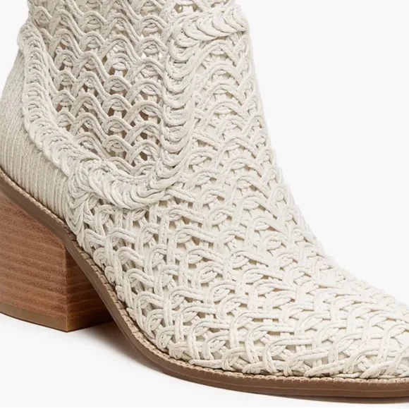 NEW Kelsi Dagger Brooklyn Emery woven boots - Picture 4 of 8